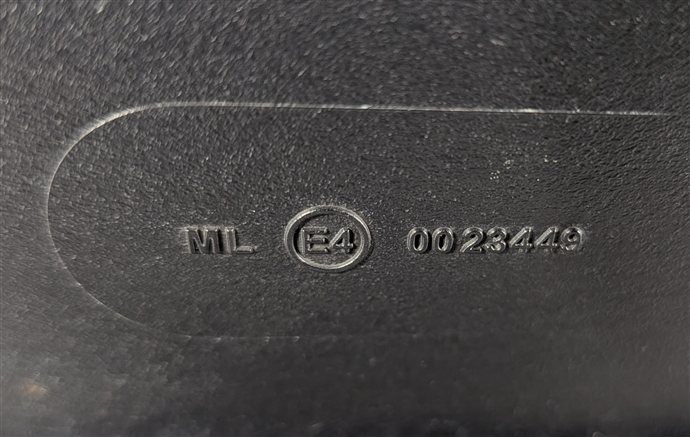 Thumbnail 10: 2013-2016 MERCEDES GL350 GL450 GL550 (X166) RIGHT CAMERA DOOR MIRROR (Silver)