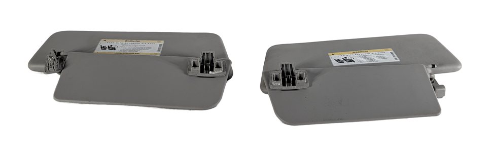 Thumbnail 7: 2013-2019 MERCEDES GL350 GL450 GL550 GLS (W166 X166) FRONT SUNVISOR SET (Gray)