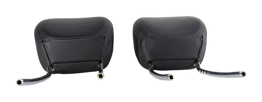 Thumbnail 2: 14-19 MERCEDES GL GLS ML W166 X166 FRONT LEFT & RIGHT SEAT HEADREST SET-2 BLACK