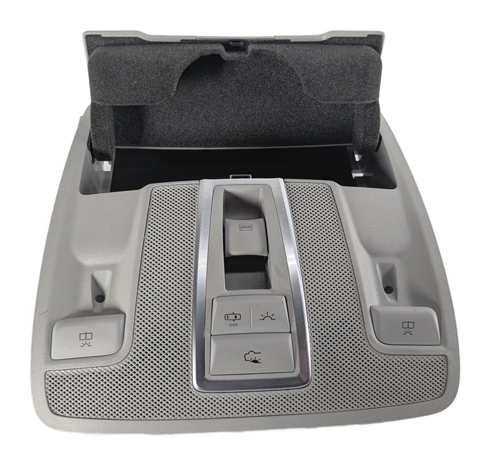 Thumbnail 7: 12-16 MERCEDES GL ML (X166 W166) INTERIOR OVERHEAD DOME MAP LIGHT LAMP (Gray)