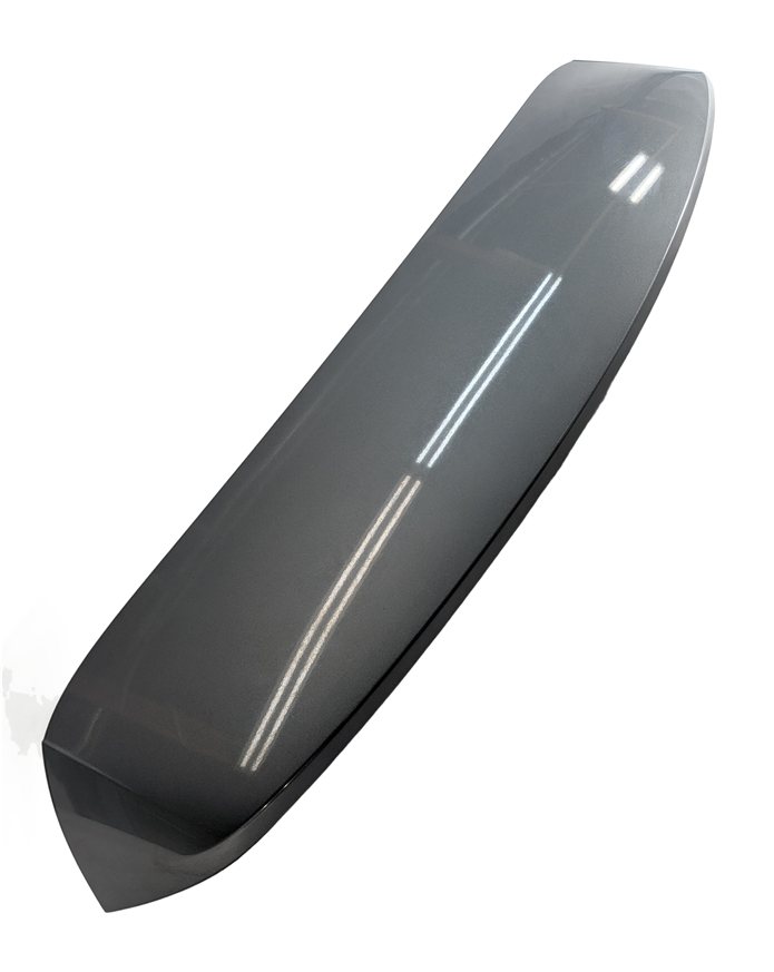 13-19 MERCEDES GL GLS (W166 X166) REAR TRUNK UPPER SPOILER WING TRIM (Silver)