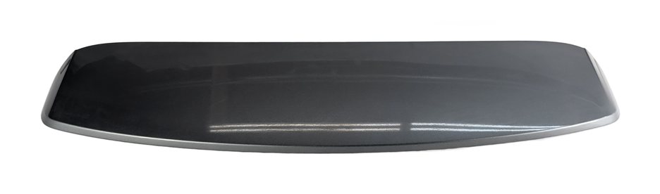 Thumbnail 2: 13-19 MERCEDES GL GLS (W166 X166) REAR TRUNK UPPER SPOILER WING TRIM (Silver)