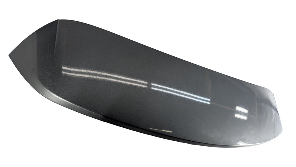 Thumbnail 4: 13-19 MERCEDES GL GLS (W166 X166) REAR TRUNK UPPER SPOILER WING TRIM (Silver)