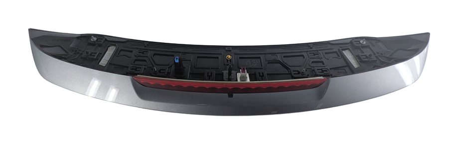 Thumbnail 7: 13-19 MERCEDES GL GLS (W166 X166) REAR TRUNK UPPER SPOILER WING TRIM (Silver)