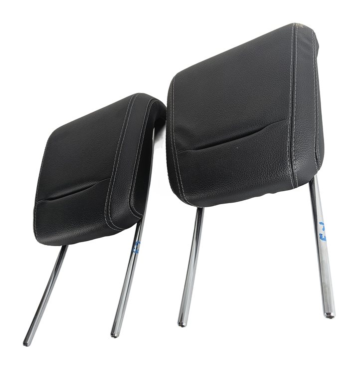 Thumbnail 4: 13-19 MERCEDES GL GLS CLASS (X166) REAR 2nd ROW LEFT & RIGHT HEADREST(Black)