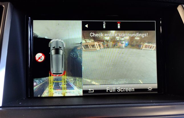Thumbnail 2: 13-16 MERCEDES GL GLK ML SL W166 W231 X166 X204 TRUNK HANDLE w/ REARVIEW CAMERA