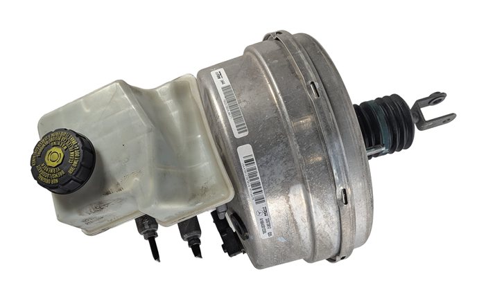 Thumbnail 4: 13-19 ML GLE GL GLS (W166 X166) BRAKE BOOSTER w/ MASTER CYLINDER & RESERVOIR