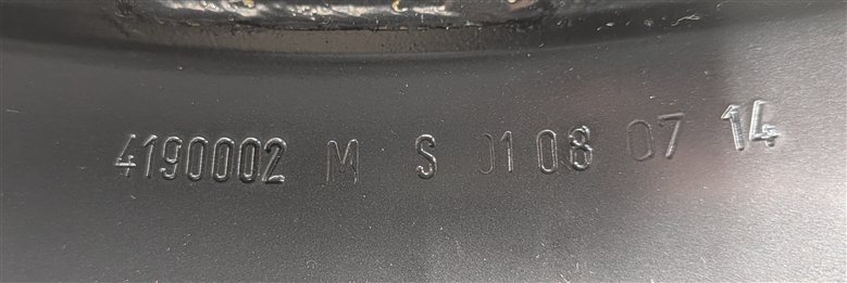 Thumbnail 7: 08-17 MERCEDES GL GLE GLS ML CLASS (W164 X164 W166 X166) 19x4.5 SPARE TIRE