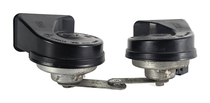 Thumbnail 7: 13-19 MERCEDES GL ML GLE GLS CLASS (W166 X166) HIGH & LOW TONE SAFETY HORN SET-2