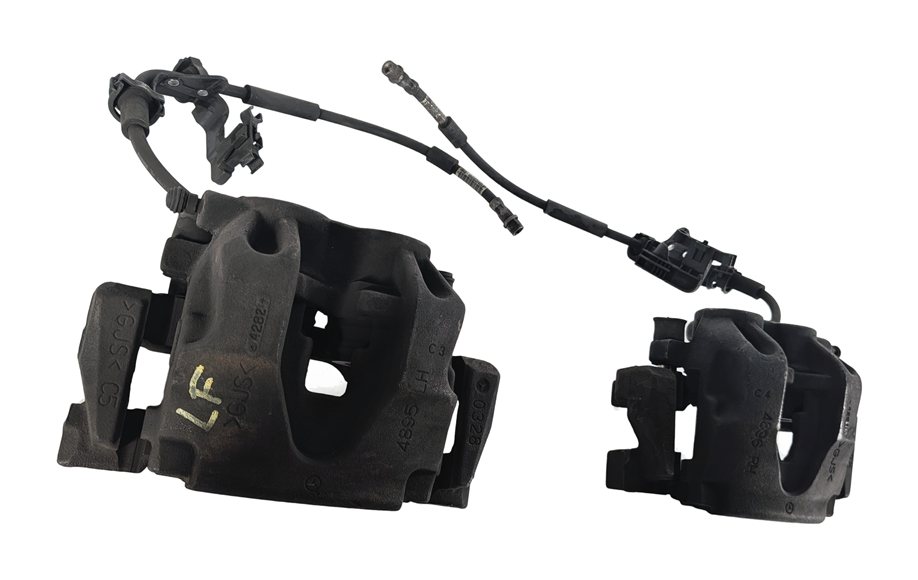 Thumbnail 6: 12-19 MERCEDES GL GLS ML (W166 X166) FRONT LEFT & RIGHT BRAKE CALIPER SET-2