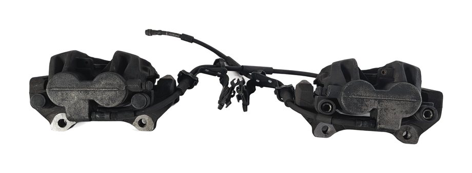 Thumbnail 7: 12-19 MERCEDES GL GLS ML (W166 X166) FRONT LEFT & RIGHT BRAKE CALIPER SET-2