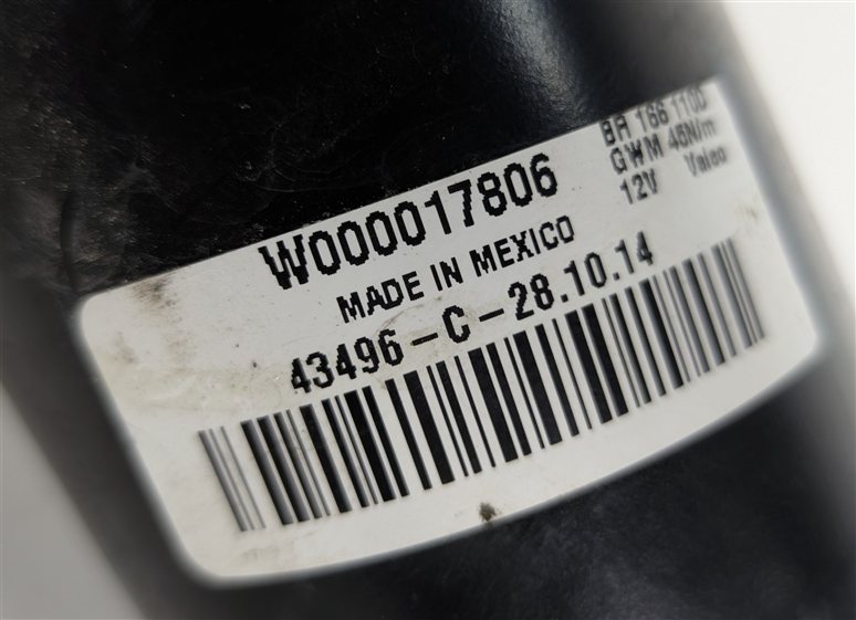 Thumbnail 10: 2013-2019 MERCEDES GL350 GL450 GL550 GLS GLE (W166 X166) FRONT WIPER MOTOR