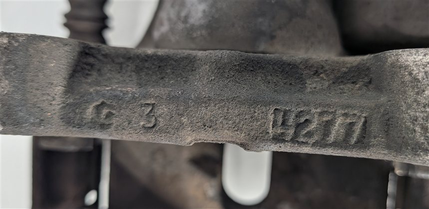 Thumbnail 13: 13-19 MERCEDES GL GLS (W166 X166) REAR RIGHT PASSENGER ABS DISC BRAKE CALIPER