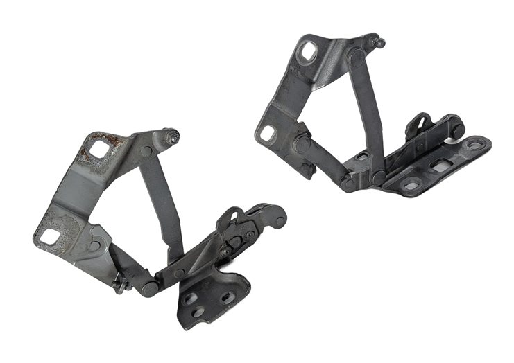12-19 MERCEDES GL ML (W166 X166) FRONT LEFT & RIGHT HOOD HINGE SET (Silver)