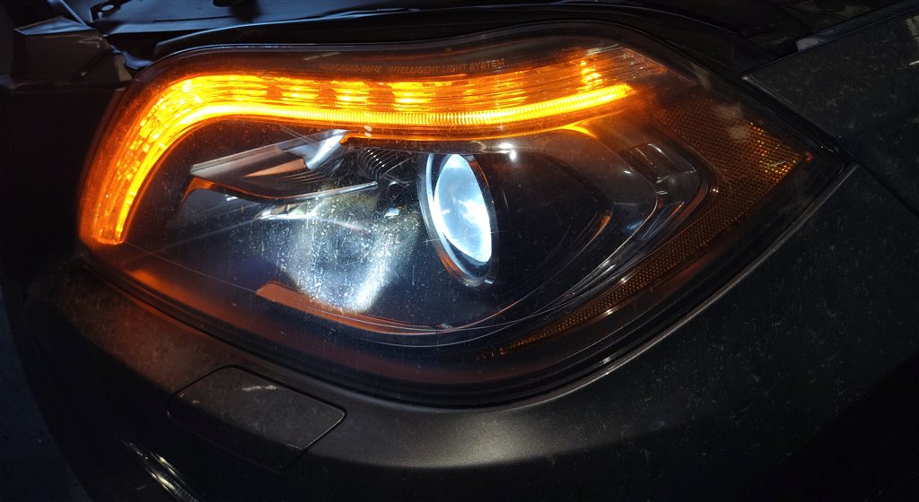 Thumbnail 2: 13-16 MERCEDES GL CLASS (X166) FRONT LEFT DRIVER XENON HID HEADLIGHT LIGHT LAMP