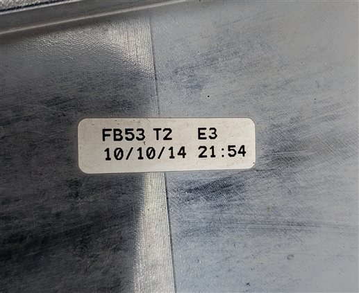 Thumbnail 8: 2015 MERCEDES GL450 (X166) REAR BUMPER LOWER CHROME MOLDING TRIM COVER