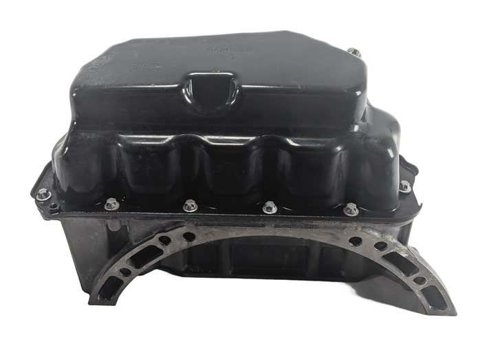2015 MERCEDES GL450 X166 3.0L 276.821 ENGINE UPPER & LOWER OIL PAN ASSEMBLY