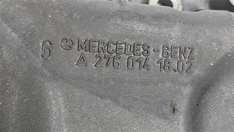 Thumbnail 9: 2015 MERCEDES GL450 X166 3.0L 276.821 ENGINE UPPER & LOWER OIL PAN ASSEMBLY