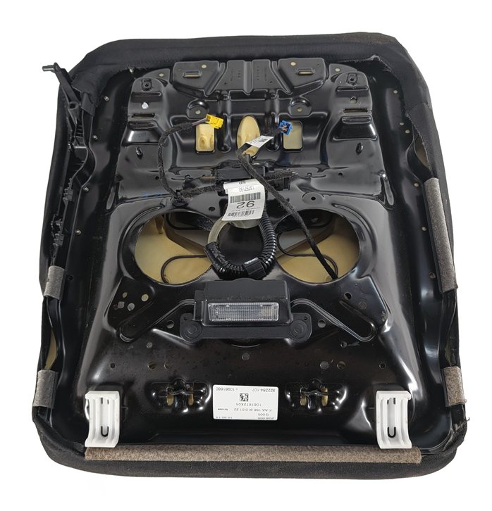 Thumbnail 7: 2015 MERCEDES GL450 X166 FRONT RIGHT PASSENGER LOWER SEAT CUSHION HEATED (Black)