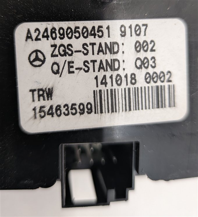 Thumbnail 9: 2015 MERCEDES GL450 X166 ELECTRONIC EMERGENCY PARK PARKING BRAKE SWITCH w/TRIM