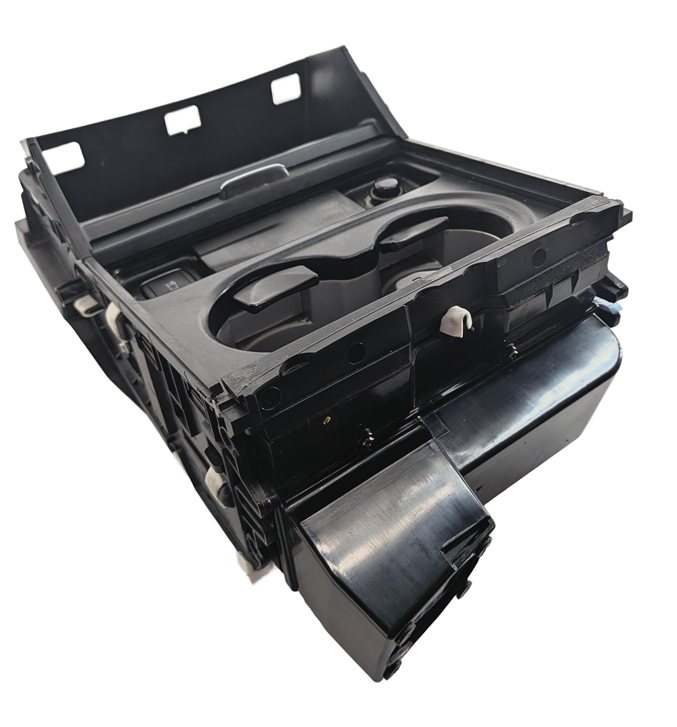 2015 MERCEDES GL450 X166 FRONT CENTER CONSOLE HEATED COOLED CUP HOLDER (BLACK)
