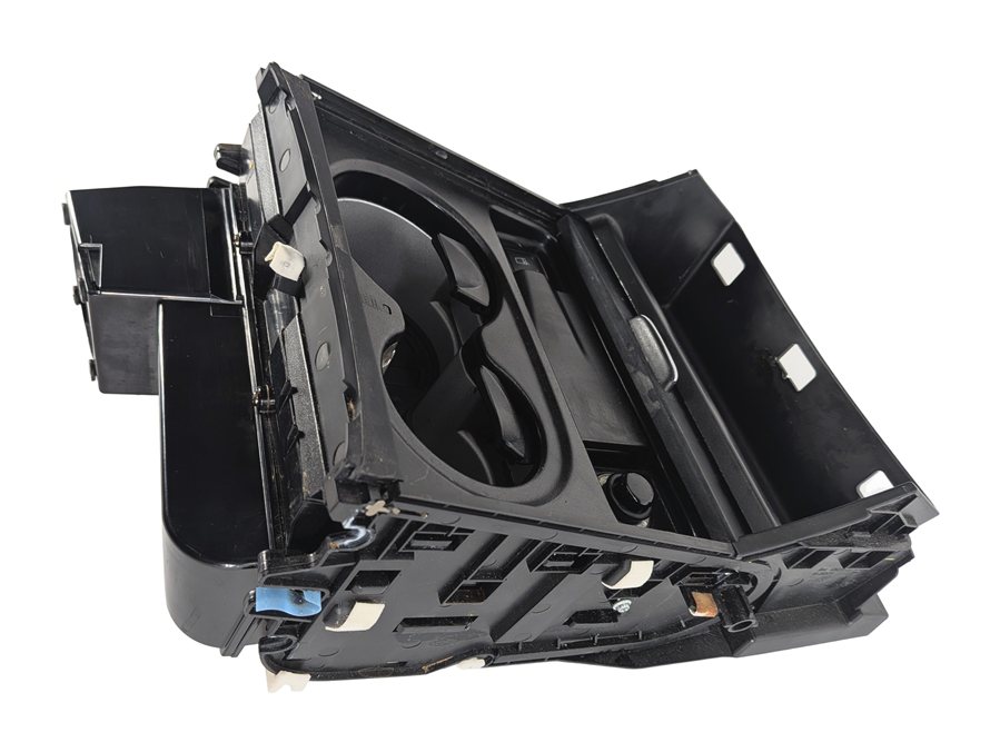 Thumbnail 4: 2015 MERCEDES GL450 X166 FRONT CENTER CONSOLE HEATED COOLED CUP HOLDER (BLACK)