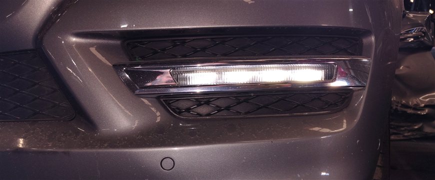 Thumbnail 2: 2015 MERCEDES GL450 X166 FRONT LEFT LED DAYTIME RUNNING LIGHT DRL AFTERMARKET