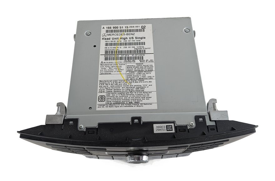 Thumbnail 3: 2015 MERCEDES GL450 (X166) COMAND RADIO STEREO RECEIVER HEAD UNIT NAVIGATION GPS