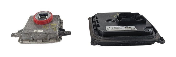 Thumbnail 2: 13-15 MERCEDES GL450 X166 FRONT RIGHT XENON HID HEADLIGHT BALLAST MODULE SET/2