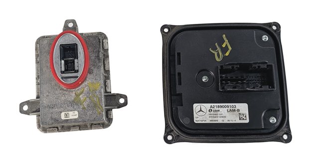 Thumbnail 3: 13-15 MERCEDES GL450 X166 FRONT RIGHT XENON HID HEADLIGHT BALLAST MODULE SET/2