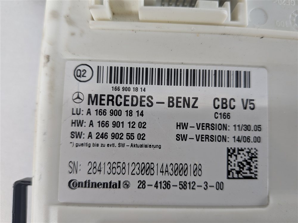 Thumbnail 11: 14-16 MERCEDES GL ML (W166 X166) FRONT SIGNAL ACQUISITION CONTROL MODULE SAM
