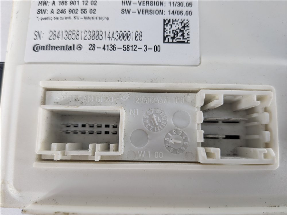 Thumbnail 8: 14-16 MERCEDES GL ML (W166 X166) FRONT SIGNAL ACQUISITION CONTROL MODULE SAM