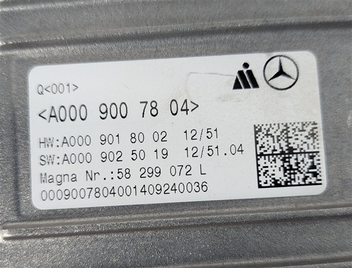 Thumbnail 10: 2013-2016 MERCEDES GL ML CLASS (W166 X166) SURROUND VIEW CAMERA CONTROL MODULE
