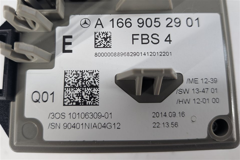 Thumbnail 9: 15-16 MERCEDES GL350 GL450 GL550 ML250 ML350 ML400 (W166 X166) IGNITION SWICH