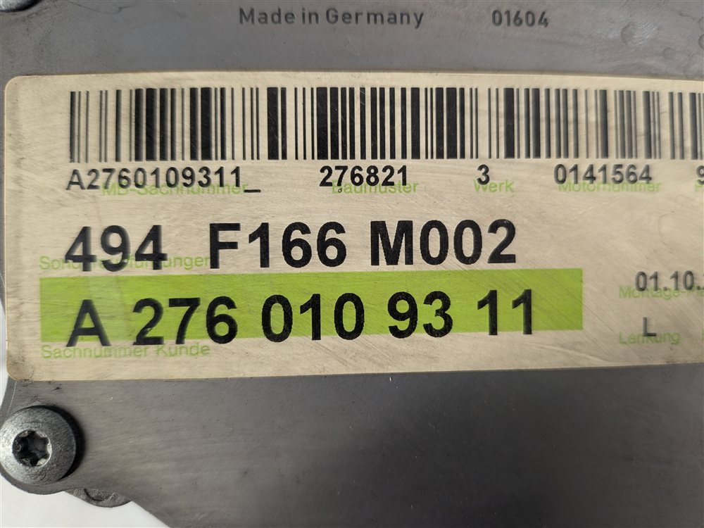 Thumbnail 10: 11-20 MERCEDES CL G GL GLE GLS ML S (C216 R231 X166 W166 W221 W222) VACUUM PUMP