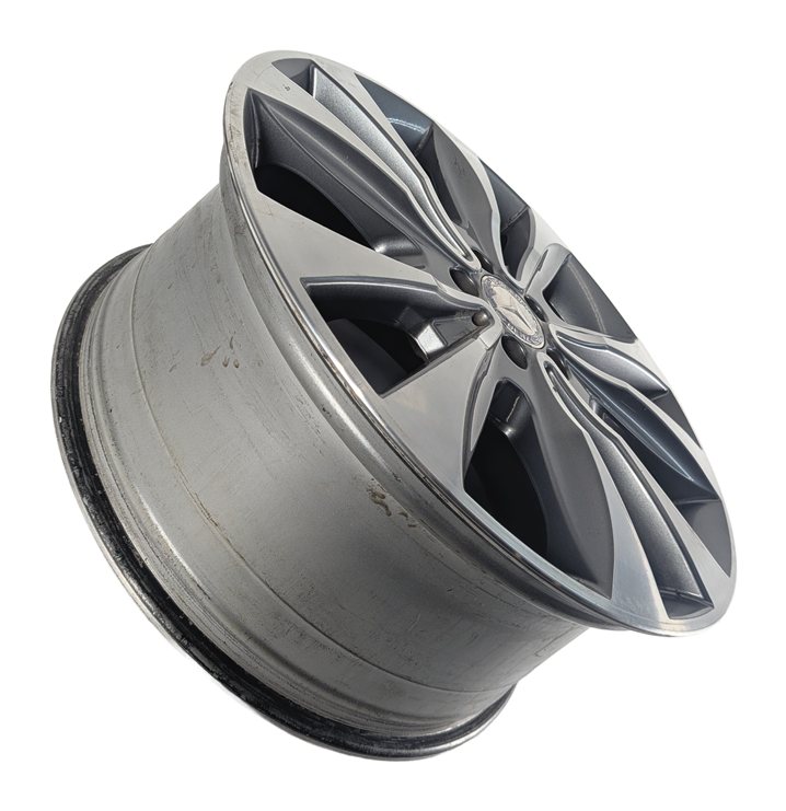 Thumbnail 5: 13-16 MERCEDES GL350 GL450 X166 20X8.5 ET62 10-SPOKE MACHINED GRAY ALLOY WHEEL
