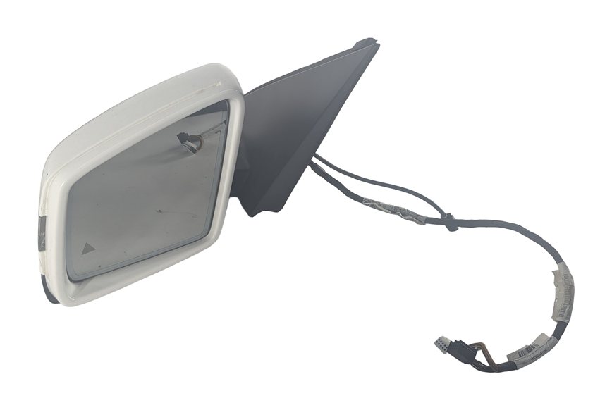 2013-2016 MERCEDES GL (X166) LEFT DRIVER DOOR MIRROR MEM AUTODIM CAMERA (White)