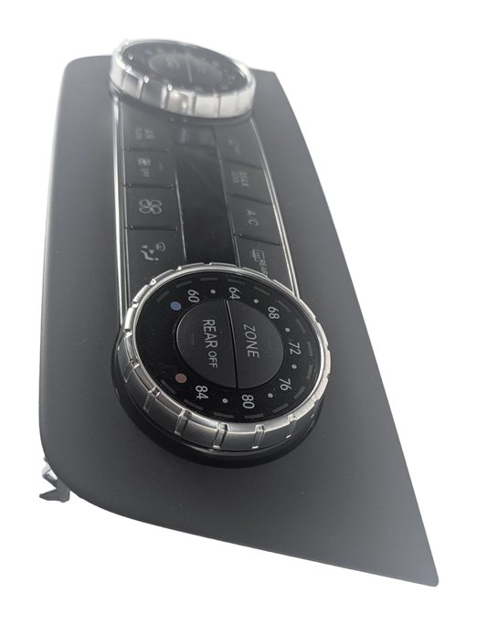 Thumbnail 4: 14-19 MERCEDES GL GLS (X166 W166) FRONT HEATER AC CLIMATE CONTROL & TRIM (BLACK)