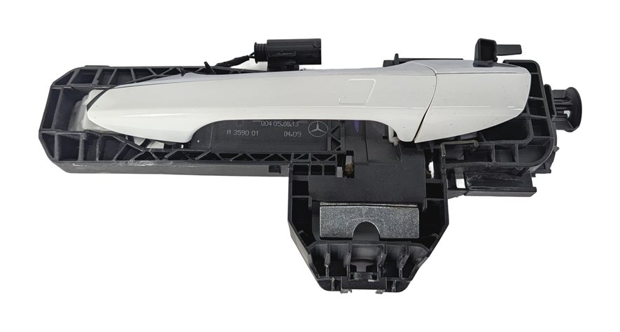 Thumbnail 3: 13-16 MERCEDES GL350 GL450 GL550 ML350 REAR LEFT KEYLESS DOOR HANDLE (White)