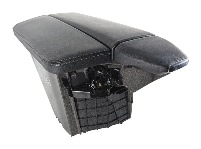 12-19 MERCEDES GL GLS ML W166 X166 CENTER CONSOLE STORAGE ARMREST & LID (Black)