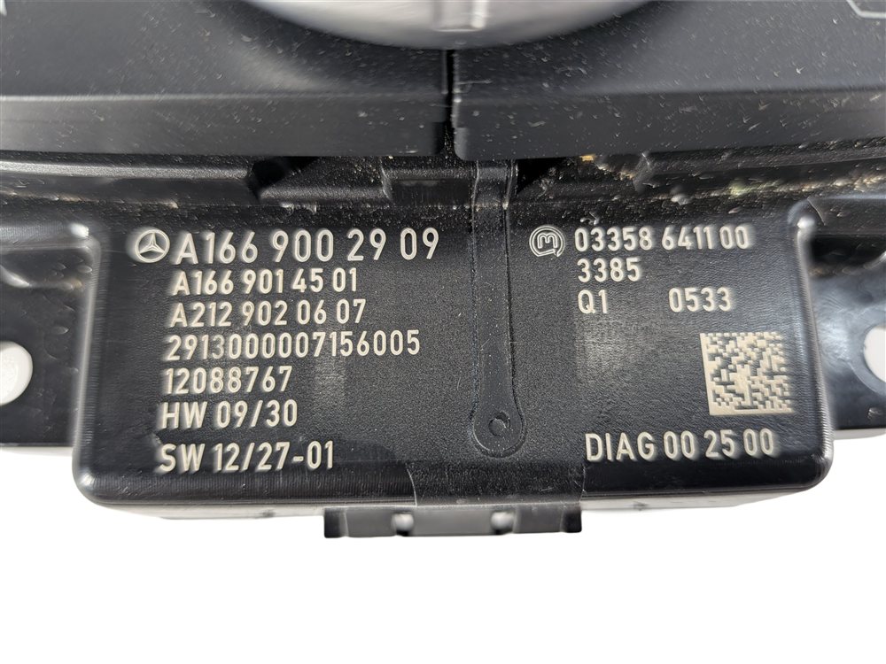 Thumbnail 9: 14-16 MERCEDES GL350 GL450 GL550 ML350 ML550 (W166 X166) RADIO GPS SWITCH KNOB