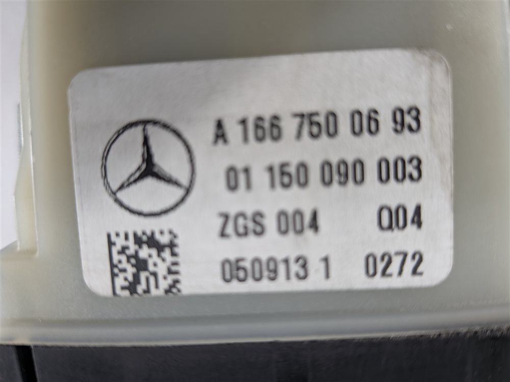 Thumbnail 11: 13-16 MERCEDES GL GLK ML SL W166 W231 X166 X204 TRUNK HANDLE w/ REARVIEW CAMERA