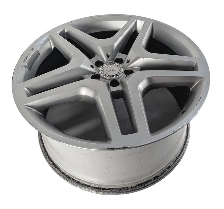 13-19 MERCEDES GL350 GL450 GL550 GLS X166 21x10 ALUMINUM 10 SPOKE AMG WHEEL RIM