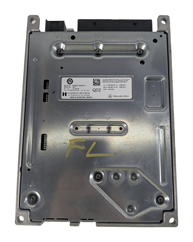 Thumbnail 8: 14-19 MERCEDES E GL ML SL CLS SLS (W212 W166 X166 W218) HARMAN KARDON AMPLIFIER