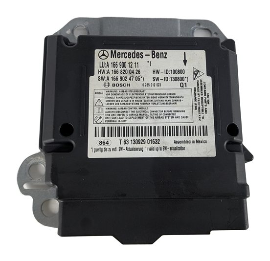 Thumbnail 3: 2013-2014 MERCEDES G GL GLS ML CLASS (W166 W463 X166) SRS BAG CRASH MODULE