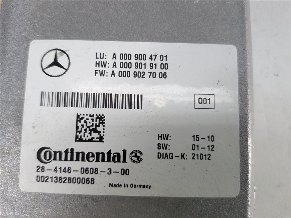 Thumbnail 9: 2013-2016 MERCEDES GL350 GL450 GL550 ML350 ML550 BLIND SPOT PARK ASSIST MODULE