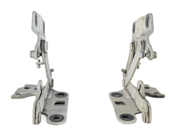 Thumbnail 2: 12-19 MERCEDES GL ML (W166 X166) FRONT LEFT & RIGHT HOOD HINGE SET (White)