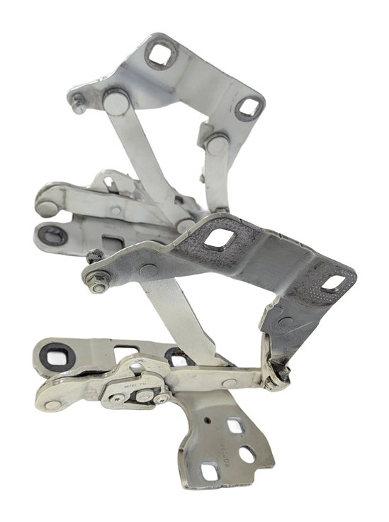 Thumbnail 4: 12-19 MERCEDES GL ML (W166 X166) FRONT LEFT & RIGHT HOOD HINGE SET (White)