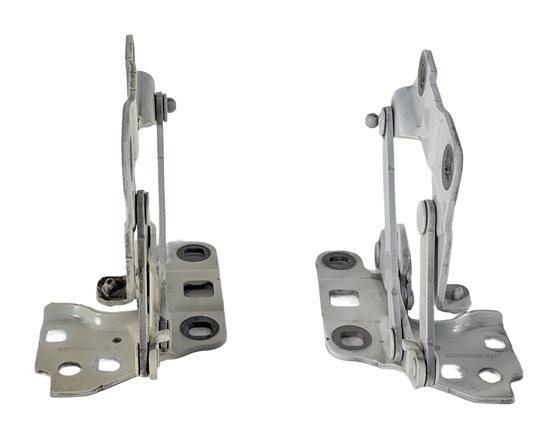 Thumbnail 6: 12-19 MERCEDES GL ML (W166 X166) FRONT LEFT & RIGHT HOOD HINGE SET (White)