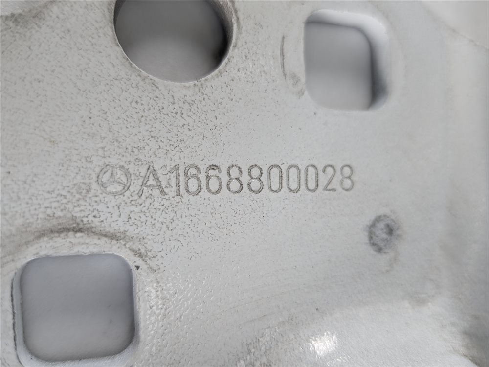 Thumbnail 9: 12-19 MERCEDES GL ML (W166 X166) FRONT LEFT & RIGHT HOOD HINGE SET (White)